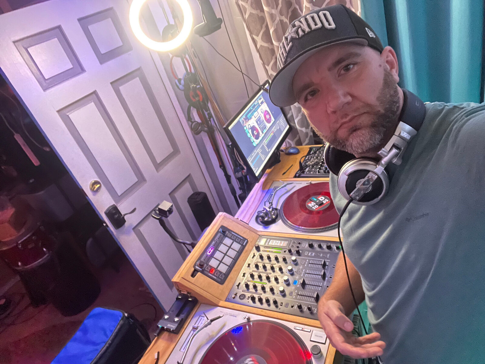 DJ Luce at the controls